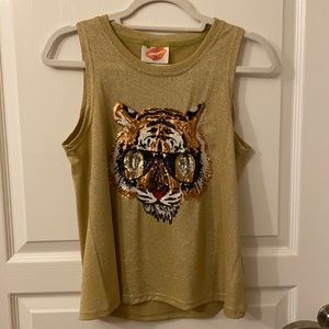 Sparkle City LSU tigers tank top